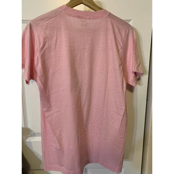 RARE VTG 80s Original Ghostbusters Pink Movie T Shirt USA Screen Stars L - Picture 7 of 7